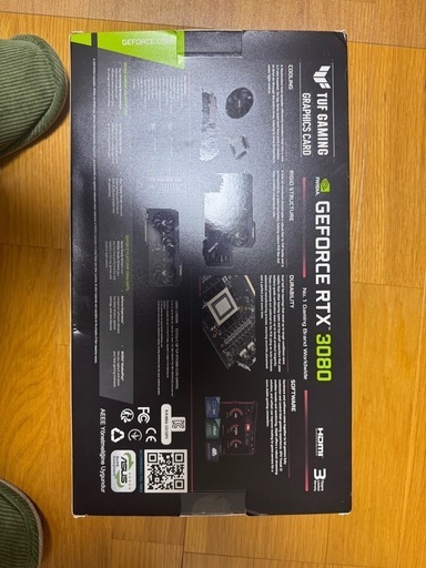 【受渡者決定】TUF-RTX3080-O10G-V2-GAMING 