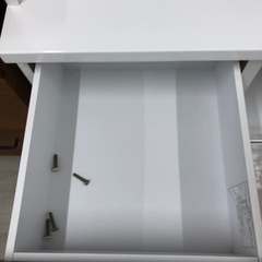 近藤産業レンジボード2枚スライド扉ホワイト【トレファク堺福田店】の画像