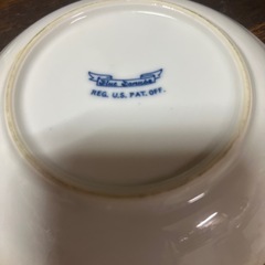 ブルーダニューブ お皿  全て引き取り 無料の画像