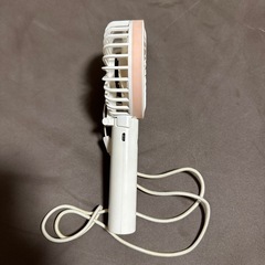 折りたためるハンディファンの画像