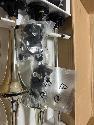 バイク、６連ラッパ
