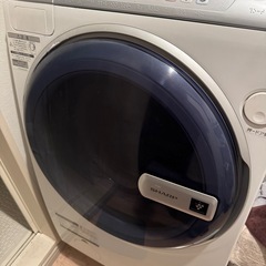 SHARPドラム式洗濯機2010年製の画像