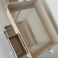 ニトリ　スチールワゴン　トロリ3の画像
