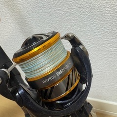 【ジャンク品】エギングロッド　エメラルダスMX 83Mとレブロス2500S-Hの画像