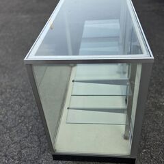 ガラスケース ショーケース カフェ 収納 飾り棚 コレクションケース　91cm  展示ケース 家具の画像