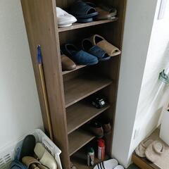 靴箱に使用していた棚の画像