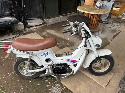 角シャリー　中華125ccエンジン