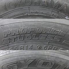 【新品・未使用】バン・小型トラック専用スタッドレス　165 R14 6PRの画像