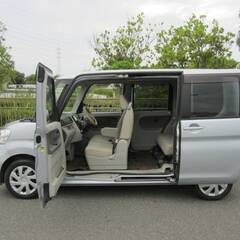 車検２年付き　タント　上級ターボ　新規格600系　ピラーレス　パワスラ　自動ブレーキ　広い　低燃費　走行小　地デジＴＶの画像