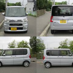 車検２年付き　タント　上級ターボ　新規格600系　ピラーレス　パワスラ　自動ブレーキ　広い　低燃費　走行小　地デジＴＶの画像