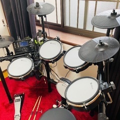 🎵【CEULA 電子ドラム 5ドラム4シンバル フルセット】🎵 コンパクトで使いやすい電子ドラムセットが入荷しました！の画像