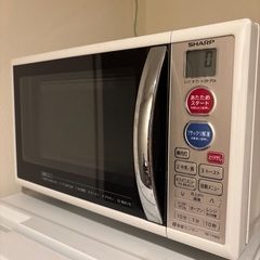 SHARP (シャープ) 500W　オーブンレンジ RE-170KS-W 500W 50Hz／60Hzの画像