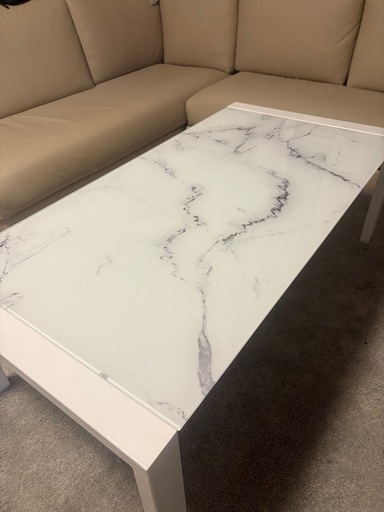 大理石風リビングテーブル