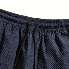ダークネイビー 半袖シャツ セットアップ JP-Lサイズの画像