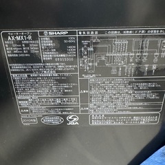 SHARPヘルシオ2010年製の画像