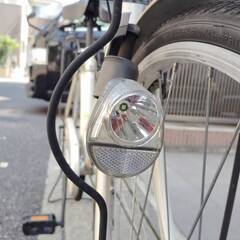 【中古】イオンバイク　ココナッツ　軽快車　ホワイト　変速なし　27型の画像