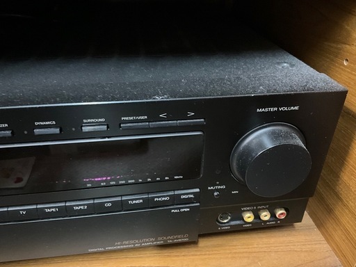 SONYデジタルプロセッシングAVアンプ