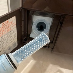 破格💎【展示品】2025年35万購入TOSHIBAドラム式洗濯機　最上位モデル　洗剤自動　配達無料の画像