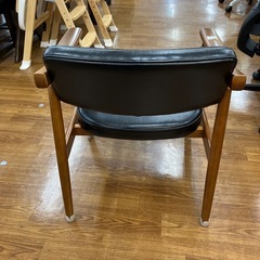カリモク60 ダイニングチェア　ブラックxブラウン　【トレファク　川越店】の画像
