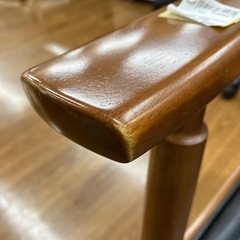 カリモク60 ダイニングチェア　ブラックxブラウン　【トレファク　川越店】の画像