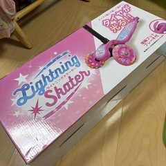 【新品・未使用】キックボード　子供用　ピンクの画像