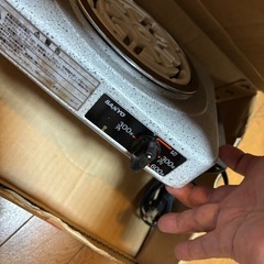 サンヨー　ヒーター電気コンロの画像