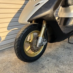 新品部品多数！セル1【規制前7.2馬力 前期ライブディオZX】フルオーバーホール車両 /イエローレンズ フルパワー車両 希少車両 2スト 実働の画像