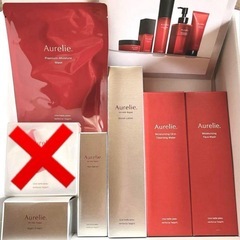 決まりました！【お得・新品未開封】MEGUMI監修 ★ Aurelie. オレリー プレミアム薬用集中 エイジングケアセット トライアルの画像