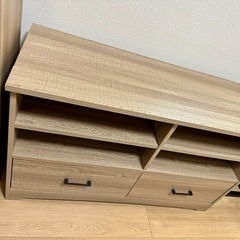 テレビ台、本棚セットの画像