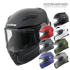 KOMINE フルフェイスヘルメット 中古美品 Lサイズ の画像