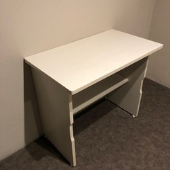 折りたたみテーブル 木製　A4入る棚付き　山善(YAMAZEN)棚付き 幅80 MOT-8045の画像