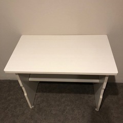 折りたたみテーブル 木製　A4入る棚付き　山善(YAMAZEN)棚付き 幅80 MOT-8045の画像