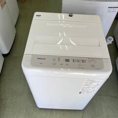 【リサイクルショップ ピカソ 小松原】🌀✨分解洗浄済み✨【2021年製 Panasonic 洗濯機 5.0kg NA-F50B15】✨🌀★3556★の画像