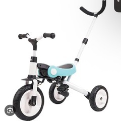 値下げ中BeneBene 折りたたみ三輪車　4way キッズバイク　手押しハンドル付き の画像