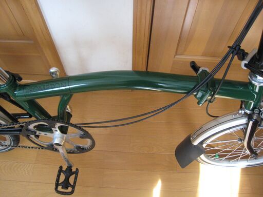 2008年式英国製ブロンプトン 内装3段変速 M3R 色：グリーン／ブラック 2008年式英国製ブロンプトン 内装3段変速 M3R 色：グリーン