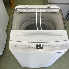 【リサイクルショップ ピカソ 小松原】🌀✨分解洗浄済み😊【2024年製 Haier 洗濯機 7.0kg JW-U70L】✨🌀★8166★の画像