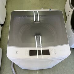 【リサイクルショップ ピカソ 小松原】🌀✨【2023年製 Haier 洗濯機 8.5kg インバーター JW-KD85B ✨分解洗浄済】🌀★7507★の画像