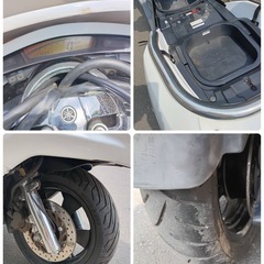 マグザム　YAMAHA ヤマハ　書類あり　ホワイトの画像