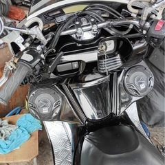 マグザム　YAMAHA ヤマハ　ホワイト　書類あり　スピーカー付きの画像