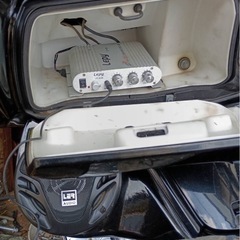 マグザム　YAMAHA ヤマハ　ホワイト　書類あり　スピーカー付きの画像