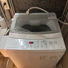 ニトリ 縦型洗濯機 6kg 2020年製の画像