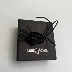 【美品】LONE ONES（ロンワンズ） クレーンベル S ＋ Mサイズボックスチェーン（50cm）セット　ネックレス　メンズの画像