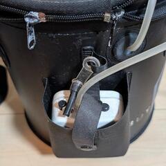 活かしバッカン 25cm 水汲みバケツとエアーポンプおまけ付きの画像