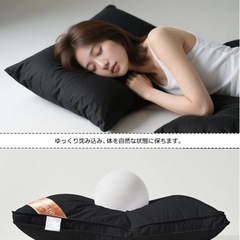 新品　枕2個入り　別売り専用カバー2枚サービスの画像