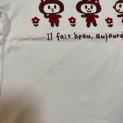 Hush Hush女児100サイズTシャツ　シミありの画像