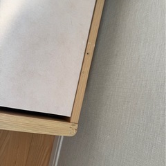 ニトリ ダブルベッド 引き出しコンセント付の画像