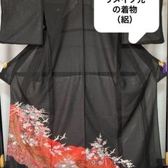 着物リメイクドレスワンピースの画像