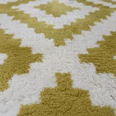 美品）TWO-ONE STYLE アクセントラグ（185cm☓185cm） の画像