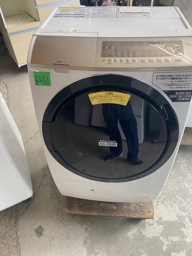 NO B431?福岡市内配送設置無料✨?ドラム式洗濯乾燥機 ビッグドラム ホワイト BD-SV110FL-W [洗濯11.0kg /乾