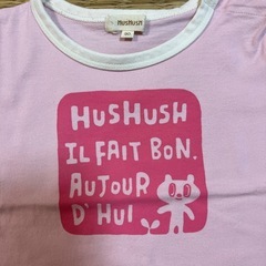Hush Hush女児90サイズTシャツ/ピンク 美品の画像